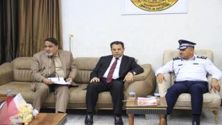 تربية النجف الاشرف ومديرية المرور يناقشان وضع المطبات والامتحانات المقبلة