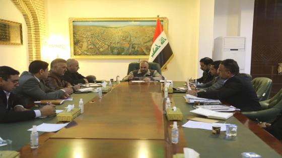 المحافظ يترأس اجتماعا للجنة تخصيص الاراض ويشدد على الابتعاد عن الروتين والالتزام بالضوابط