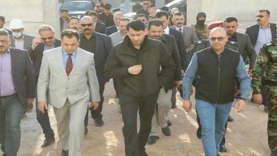 الوائلي والغزي يتفقدان مدرستين في قرية الغدير السكنية ويتابعان مراحل العمل