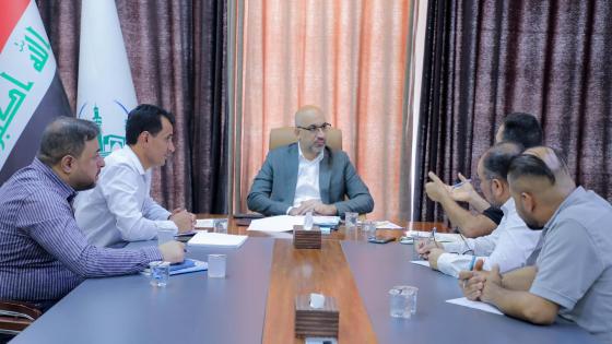 الجزائري: نؤكد على متابعة أعمال كافة المشاريع الخدمية الأعمارية بعموم المحافظة.