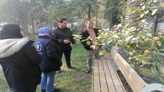 الموارد المائية في النجف الأشرف ترافق منظمة UNWFP برنامج الغذاء العالمي للامم المتحدة بجولتها الميدانية في ناحيتي العباسية والحيرة في المحافظة