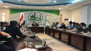 المركز الوطني للصحة والسلامة المهنية يشارك في إجتماعٍ موسعٍ لمناقشة اجراءات الدفع الإلكتروني (pos)