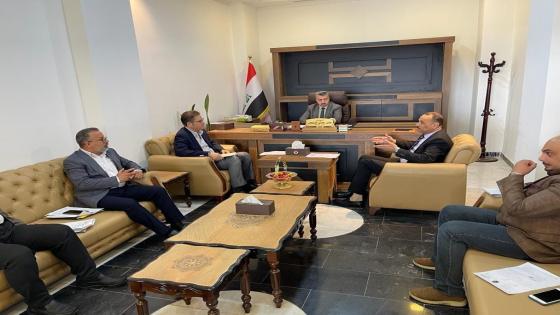 الموارد المائية تشارك في اجتماع لمناقشة الشحة المائية في مبنى المحافظة