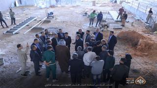 محافظ النجف: اتحاد الطاولة سيكون رائداً عربياً مع افتتاح القاعة الجديدة