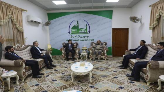 المحافظ يستقبل وزير النقل اللبناني لمناقشة إعادة فتح الطيران بين مطاري النجف ولبنان