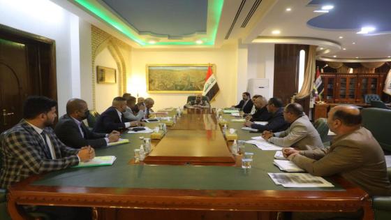 المحافظ يترأس اجتماعا مع لجان التعيين في دائرة المجاري ويشكّل لجنة للنظر بالاعتراضات المقدمة