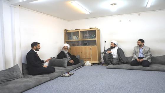 محافظُ النجف الأشرفِ يزورُ عدداً من مكاتبِ المرجعيات الدينية في النجف الأشرف.