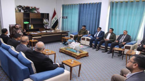 النائب الثاني خلال استقباله مدير عام التربية يؤكد على ضرورة تطوير الواقع التربوي