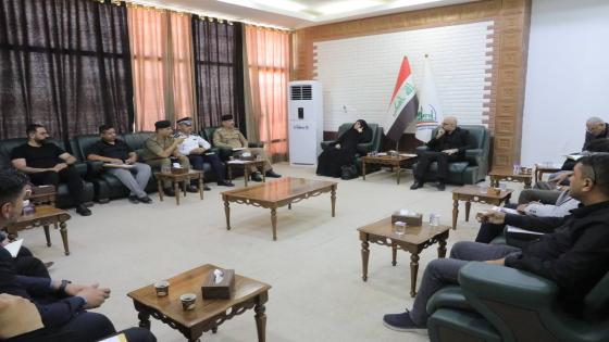 الجزائري يؤكد على الدوائر ذات العلاقة ارسال احتياجاتهم استعدادا لزيارة الأربعين المقدسة