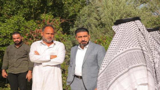 الكرعاوي يوجه مديرية الموارد المائية برفع الأتربة الطينية ومخلفات الأنهار