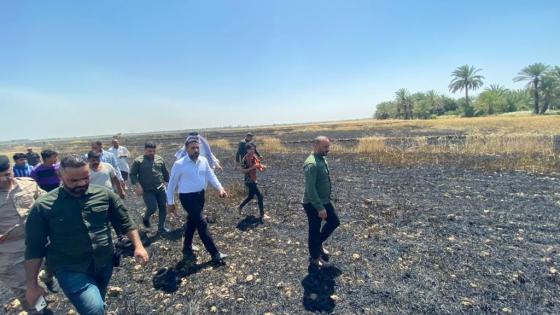 الوائلي يستقبل وكيل وزير التجارة والكرعاوي يطالب بتعويض الفلاحين