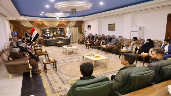 محافظ النجف الأشرف يستقبل وفد هيئة المواكب الحسينية