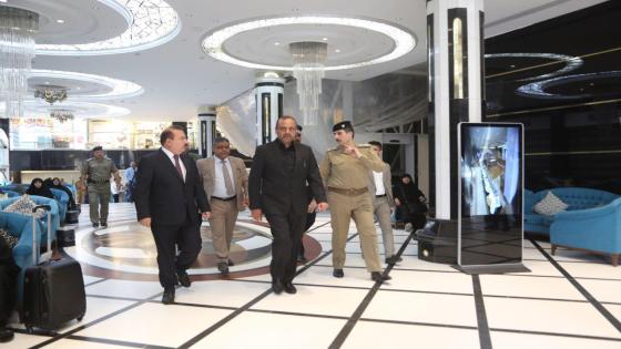 المحافظ يستقبل وزير الداخلية ويبحث معه خطة زيارة الاربعين