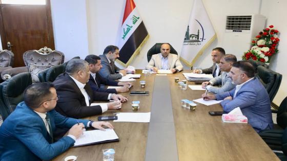 المحافظ يرأس الإجتماع الدوري للجنة تخصيص الأراضي