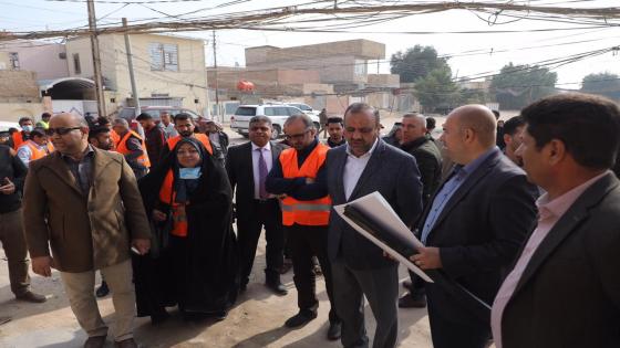 محافظ النجف الاشرف وبالتعاون مع مشروع تكامل يطلق حملة خدمية كبرى