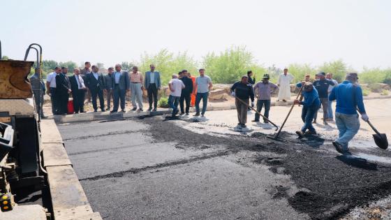 الكرعاوي” يشرف ميدانياً على الواقع الخدمي في قضاء المشخاب .