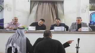 لجنة البيع والايجار الأولى لمحافظة النجف الاشرف تجري مزايد علنية لإيجار وبيع عقارات الدولة