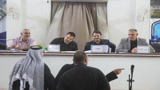 لجنة البيع والايجار الأولى لمحافظة النجف الاشرف تجري مزايد علنية لإيجار وبيع عقارات الدولة   