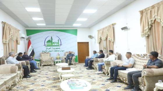 المحافظ يرأس إجتماع مناقشة فك الإختناقات لشبكتي تصريف مياه الأمطار والصرف الصحي