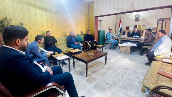 الوائلي يتفقد مديرية التسجيل العقاري الاولى ويطلع على اجراءات معاملات المواطنين