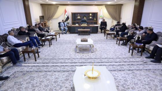 كناوي: تم الوقوف على معوقات تنفيذ مشروع الخط الناقل لماء النجف / كوفة وحلها بأسرع وقت