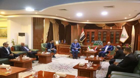 محافظ النجف الاشرف يستقبل محافظ شيراز ويبحثان سبل تعزيز التعاون في المجال الطبي والخدمي