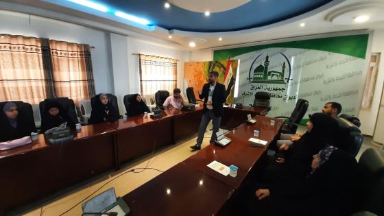 ندوة تثقيفية عن مرض الحمى النزفية في رحاب ديوان محافظة النجف الاشرف
