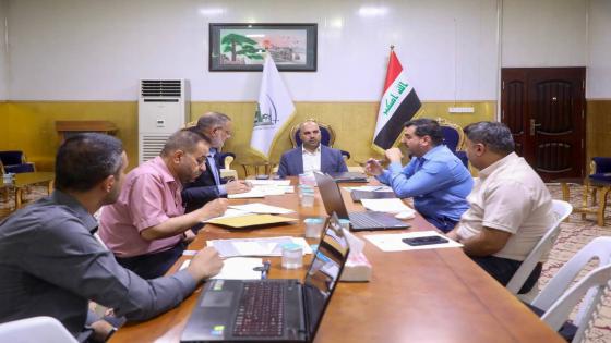 الوائلي يرأس إجتماعاً لمناقشة خطة المشاريع وتوزيع التخصيصات للموازنة القادمة