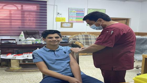 صــحة النجف الاشرف تباشر بتلقيح الفئات العمرية الجديدة والمشمولة باخذ لقاح كورونا من عمر ١٢ سنة فما فوق