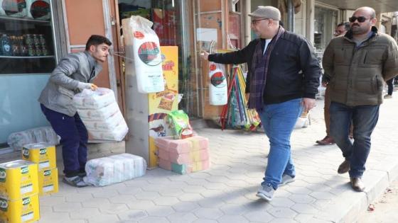 بلدية النجف تطلق حملة كبرى لازالة التجاوزات من الطرق والارصفة العامة