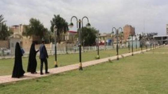 بلدية النجف الاشرف تتابع مشاريع الاستثمارية وتقف على نسبة الانجاز لاحد المشاريع الترفيهية