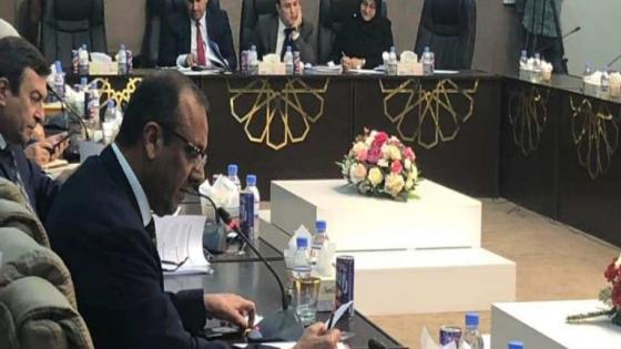 محافظ النجف يحضر اجتماع اللجنة المالية النيابية ويطالب بالإسراع باطلاق التمويل المالي للمحافظات
