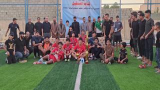 مديرية شباب ورياضة النجف تنظم بطولة كروية بالتعاون مع مكتب انتخابات النجف