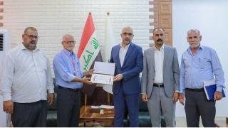 الجزائري يستقبل ممثلي عوائل شهداء سبايكر