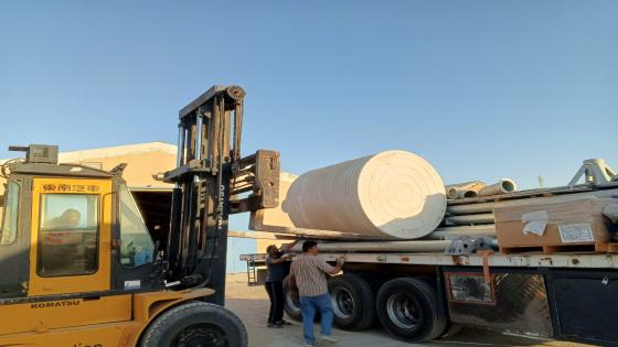 الشركة العامة للتجهيزات الزراعية تواصل بتجهيز القطاع الزراعية بمنظومات الري والساحبات والحاصدات الزراعية