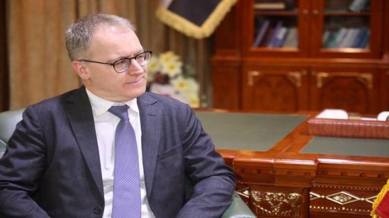 الوائلـي يستقبل السفيـر الايطالـي لـدى العـراق.