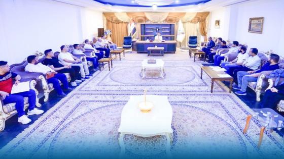 المحافظ في اجتماعه مع مهندسي هيئة الإعمار يشدد على تكثيف الجهود والمتابعة الميدانية الدقيقة للمشاريع المنفذة.