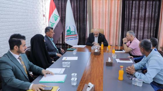 الجزائري يترأس اجتماع لجنة تقدير وجرد الأراضي والمغروسات