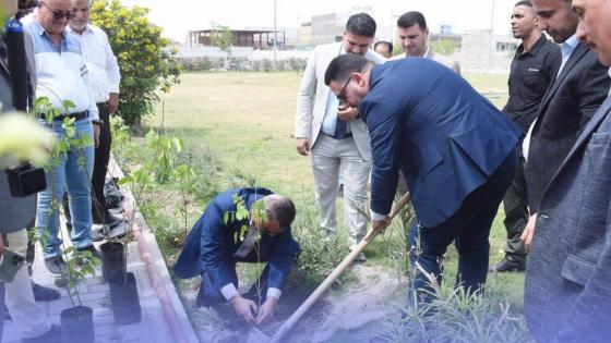 محبوبة يعلن شمول مستشفيات المحافظة بمشروع (المليون شجرة)