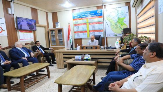 المحافظ يترأس اجتماعا في صحة المشخاب للوقوف على تداعيات وفاة مواطن بالحمى النزفية ويؤكد ان الوضع الصحي في النجف الاشرف مطمئن