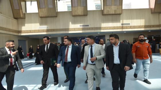 النائب الثاني لمحافظ النجف الاشرف يزور مستشفى النجف التعليمي
