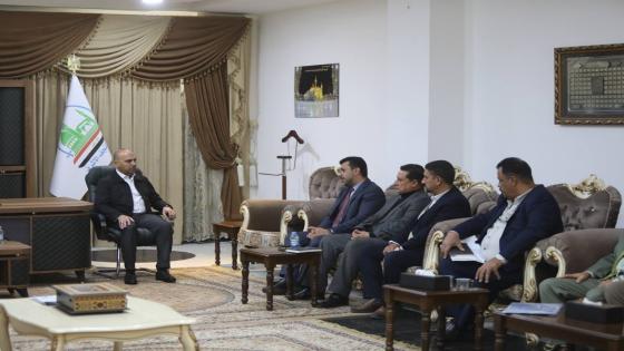 الوائلي: يلتقي مدير عام الشركة العامة لنقل المسافرين والوفود