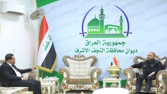 المحافظ يلتقي مدير عام دائرة الصحة ويبحث الملف الصحي في المحافظة