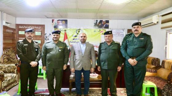 المحافظ يزور دائرة شؤون العشائر في النجف الأشرف