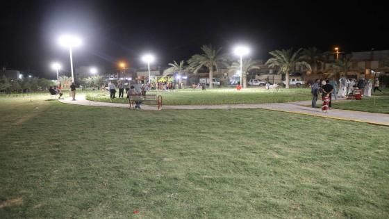 محافظ النجف الأشرف يفتتح متنزه الأمل العائلي في حي الشرطة