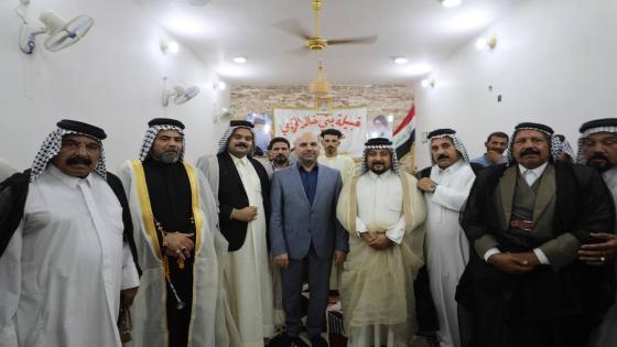 محافظ النجف الأشرف يحضر تجمعاً لوجهاء وشيوخ في حي النداء