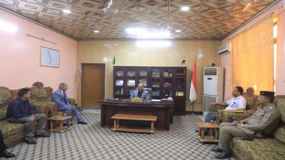 المحافظ يتفقد ناحية الحيدرية ويترأس اجتماعا لمناقشة مشاكلها في جميع القطاعات