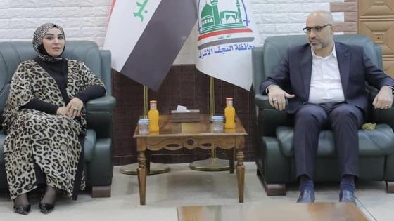 الجزائري يستقبل عضو لجنة الصحة والبيئة النيابية ويناقش الجانب الصحي في المحافظة