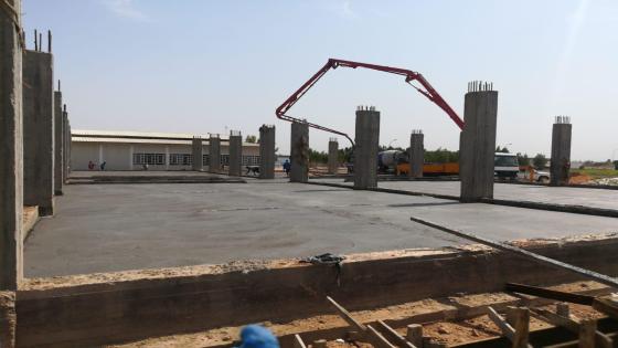 بتوجيه من المحافظ..هيئة الاعمار تستأنف بمشروع انشاء قاعات في كلية الزراعة بجامعة الكوفة