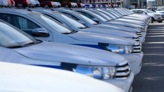 المحافظ يعلن تسليم دائرة المرور 18 عجلة حديثة